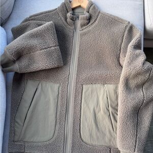 lululemon Brown Sherpa Jacket